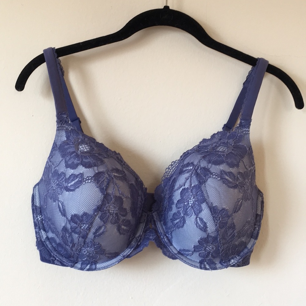 Victoria’s Secret Blue Lace Bra